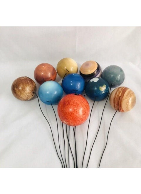 Cosmic Planet Model Nine Planetary Ornaments Lift-off Luminous Moon Air Model Eight Planetary Model Ball Elastic Span-Specifications:Eight Planets + Moon + Sun + Threading