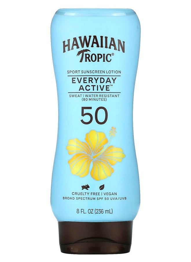 Everyday Active Sport Sunscreen Lotion SPF 50 Light Tropical 8 fl. oz (236 ml) - pzsku/Z454658000D2077EBF4CEZ/45/_/1731326995/fe421036-6eb9-4f18-9dc5-d760c1e5f914