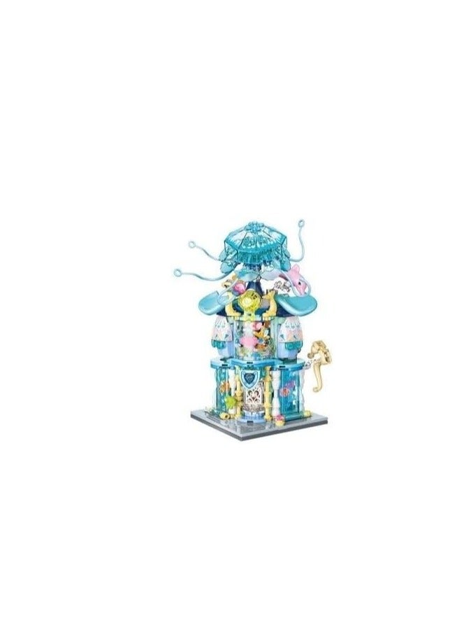 Qman Qman Summertime Aquarium: A Fun and Colorful Collectible Building Set for Creative Play and Marine Adventures - Image 2