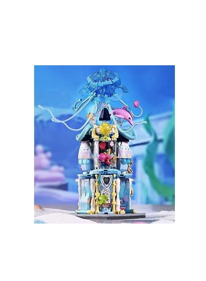 Qman Qman Summertime Aquarium: A Fun and Colorful Collectible Building Set for Creative Play and Marine Adventures - Image 3