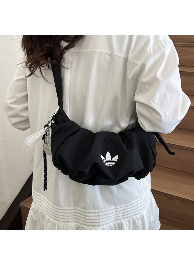 Adidas Outdoor Large-Capacity Crossbody Running Bag - Image 2