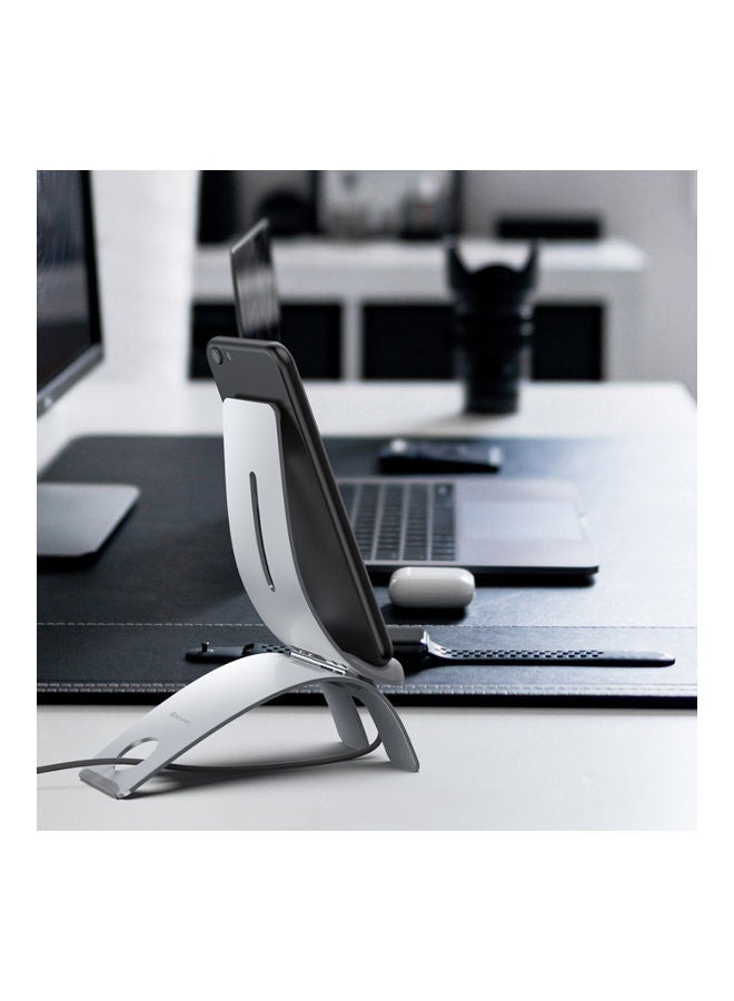 NIBEMINENT Aluminum Alloy Phone Holder Black  - Image 4