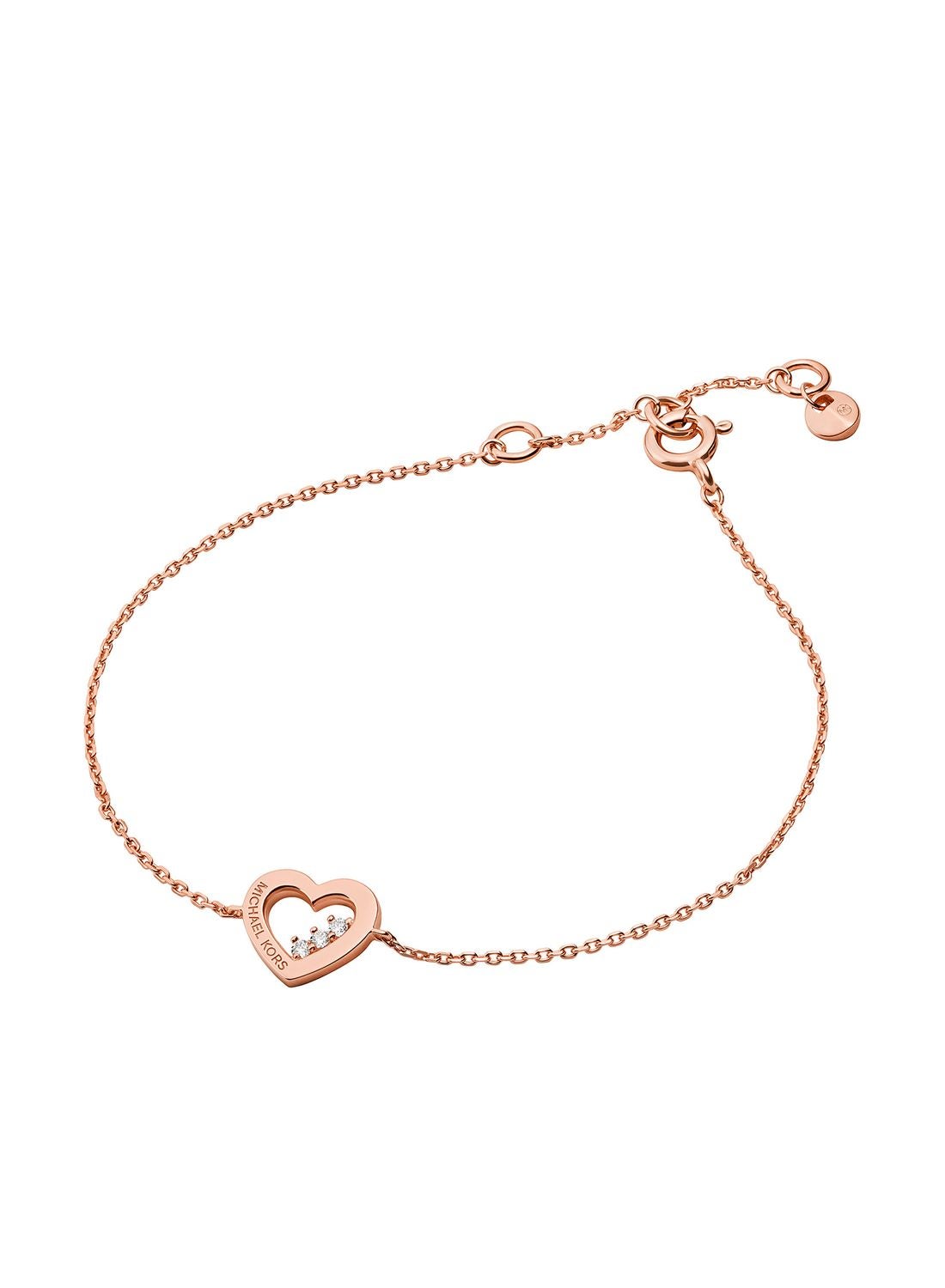 Michael Kors エンハイアアヒエタサンクラス 【関税込】 Michael Kors Mkc1568An791 Heart Embellished Bracelet for