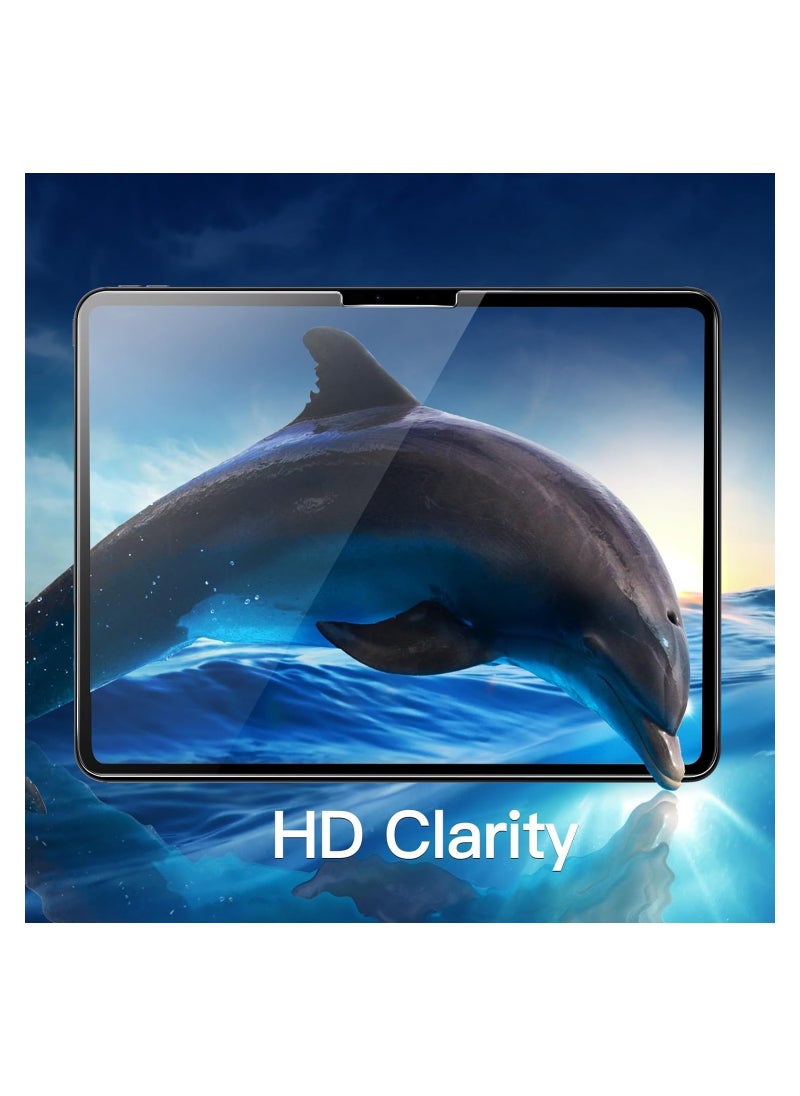 HD Screen Protector for iPad Pro 13-Inch M4 (2024) 9H Tempered Glass Film Clear