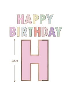We Happy Happy Birthday Colorful Macaron Party Decoration Banner  - Image 3