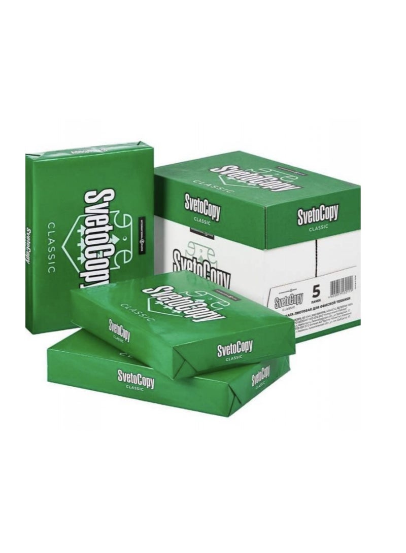 A4 Paper Pack of 5 Ream, 80 Gsm - Image 1