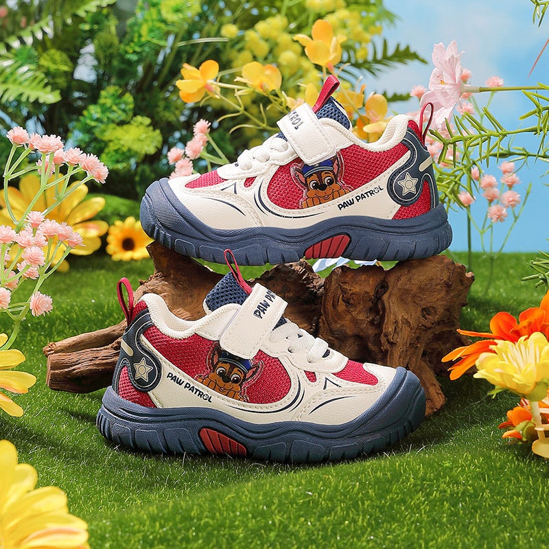 Paw Patrol Boys Toddler Shoes 2025 New Mesh Breathable Anti-Slip Soft Sole Baby Sports Shoes - Image 2