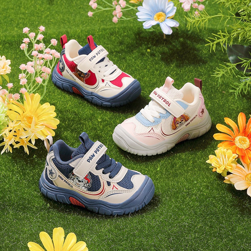 Paw Patrol Boys Toddler Shoes 2025 New Mesh Breathable Anti-Slip Soft Sole Baby Sports Shoes - Image 3