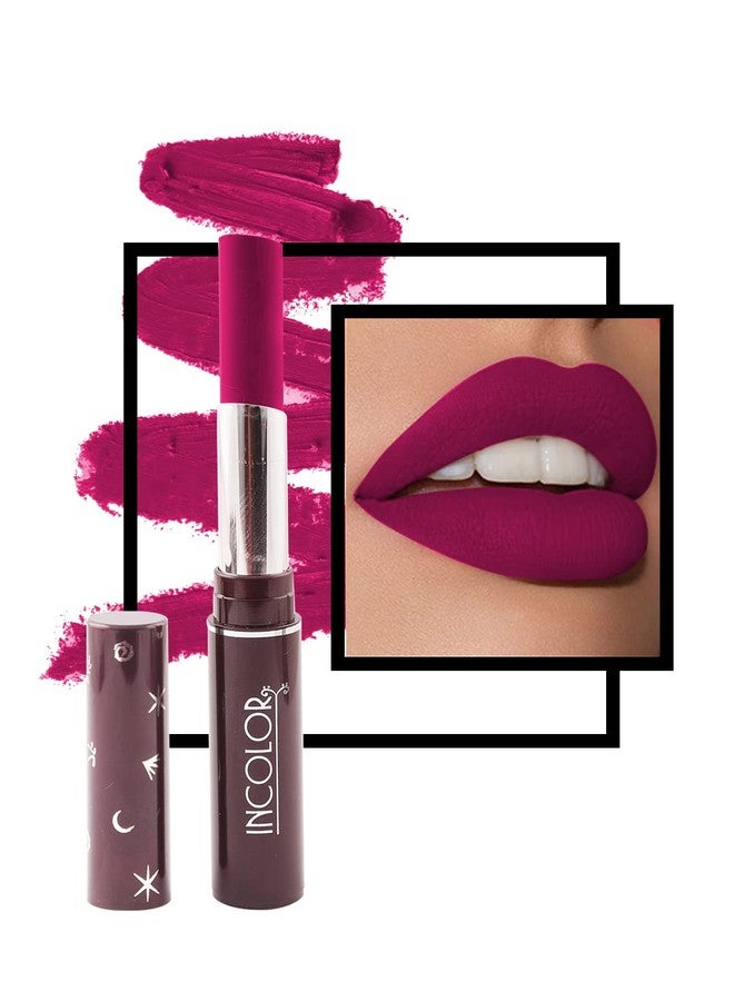 INCOLOR Color Sensational Lipstick, Light Weight, Long Lasting, Waterproof and Smudge Proof Lipstick For Girl & Women, 2.3g (Shade-866) - Image 1