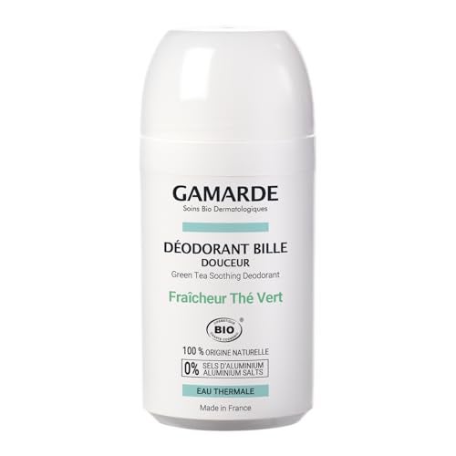 Gamarde Green Tea Gentle RollOn Deodorant Womens Neutralizes Odours Gentle on Underarm TravelFriendly 16 oz - Image 1