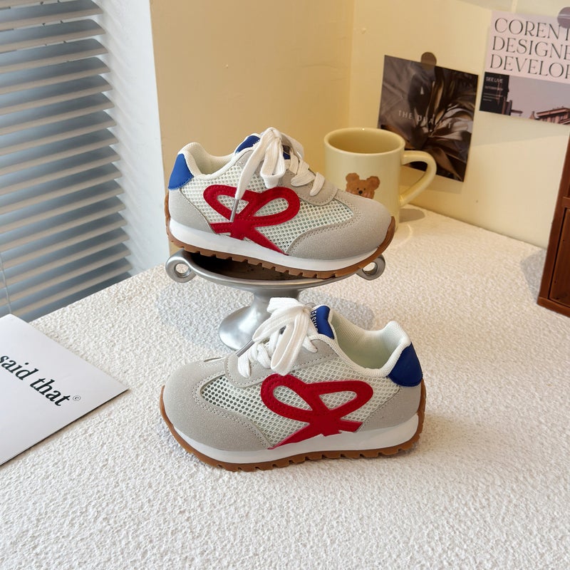 Children''s Shoes 2026 Autumn New Low-Top Sneakers Breathable Mesh Girls'' Forrest Gump Shoes Baby Boys'' Sports Shoes - Image 1
