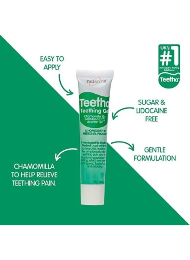 Nelsons Teetha Teething Gel (15g), Babies 3 Months + - Image 3