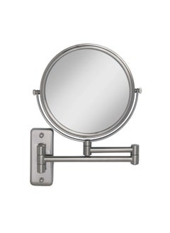 Zadro Two Sided Dual Arm Wall Mount Mirror Satin Nickel 5X1X  - Image 1