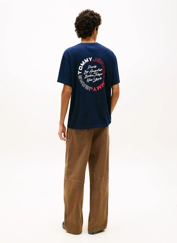 TOMMY JEANS Circular Back Logo Relaxed T-Shirt