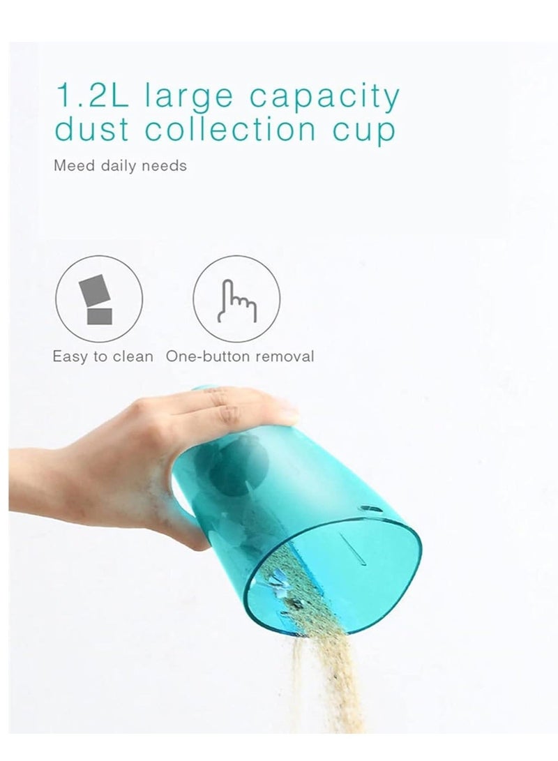 Denx 16000Pa Cordless Handheld Vacuum Cleaner with HEPA Filter for Carpet and Keyboard, Portable Vacuum Cleaner for Hair and Dust Removal - Image 4