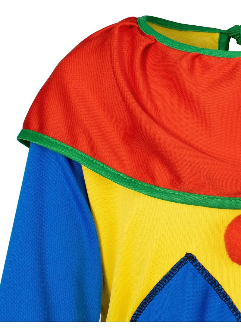 CMGTYYD 5Pcs Kids clown costume set Circus costume Boys and Girls Cosplay Costumes Quick Dress up for Clown(L) - Image 4