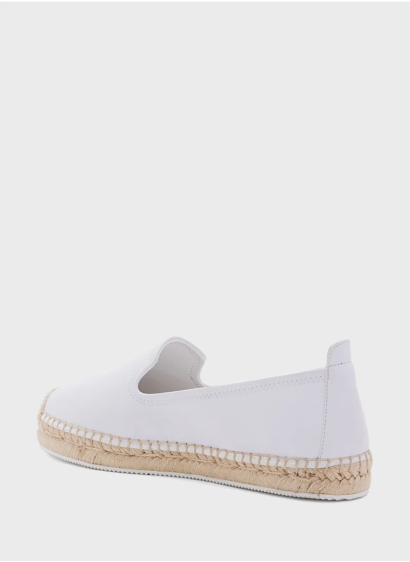 DKNY Mally City Signs Espadrilles