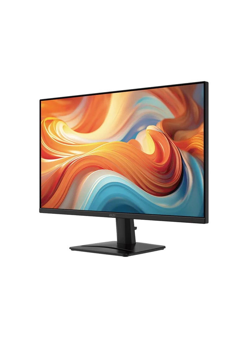 MSI PRO MP275Q E14 27″ WQHD IPS Monitor, 144Hz Refresh Rate, 1ms MPRT, FreeSync/Adaptive Sync, HDR Ready, 178° Wide View Angles, 10-bit 1.07B Colors, HDMI + DisplayPort, Built-in Speakers, Eye-Care Technology, Ergonomic Tilt & VESA Mount, Black | 9S6-3PF2CM-018 - Image 3