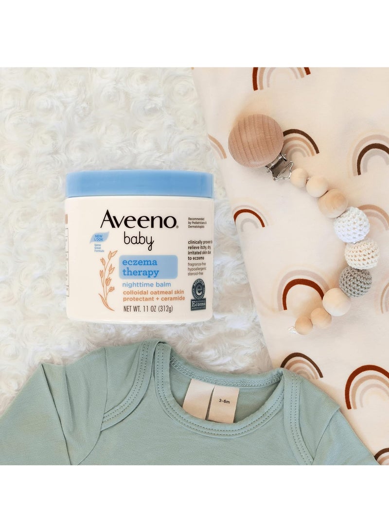 Aveeno Baby Aveeno Baby Eczema Therapy Nighttime Balm With Tural Colloidal Oatmeal 28g  - Image 4