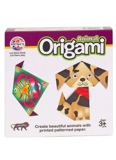 RATNA'S RATNA'S DIY Origami Animals. Origami Sheets Included Inside.Create Your OWN Jungle with The Help of Origami (Multicolor)  - Image 3