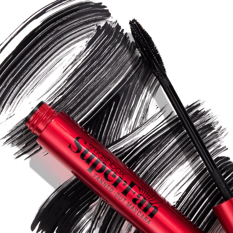 Smashbox Super Fan Lash Lengthening Mascara | Fanned-Out Volume + Length, Long-Wearing Mascara without Clumping, 0.34 Fl Oz, Black - Image 5