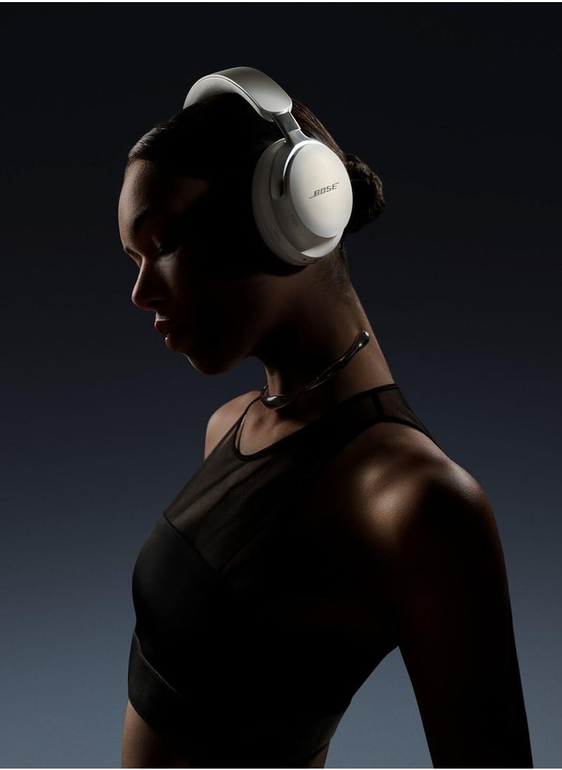Wireless headphones with spatial audio  over-ear noise-cancelling headphones with mic up to 24 hours of battery life