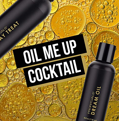 Prorituals Dream Oil - Lightweight, Hydrating Hair Oil, Adds Shine, Strengthens & Repairs Dry Hair, Vanilla Scent, 4 fl oz - Image 5
