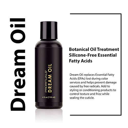 Prorituals Dream Oil - Lightweight, Hydrating Hair Oil, Adds Shine, Strengthens & Repairs Dry Hair, Vanilla Scent, 4 fl oz - Image 2