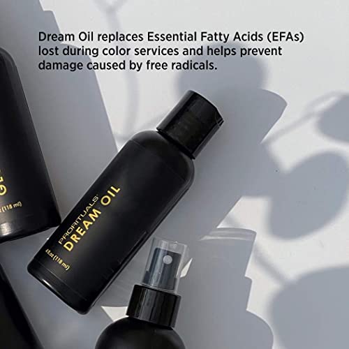 Prorituals Dream Oil - Lightweight, Hydrating Hair Oil, Adds Shine, Strengthens & Repairs Dry Hair, Vanilla Scent, 4 fl oz - Image 3