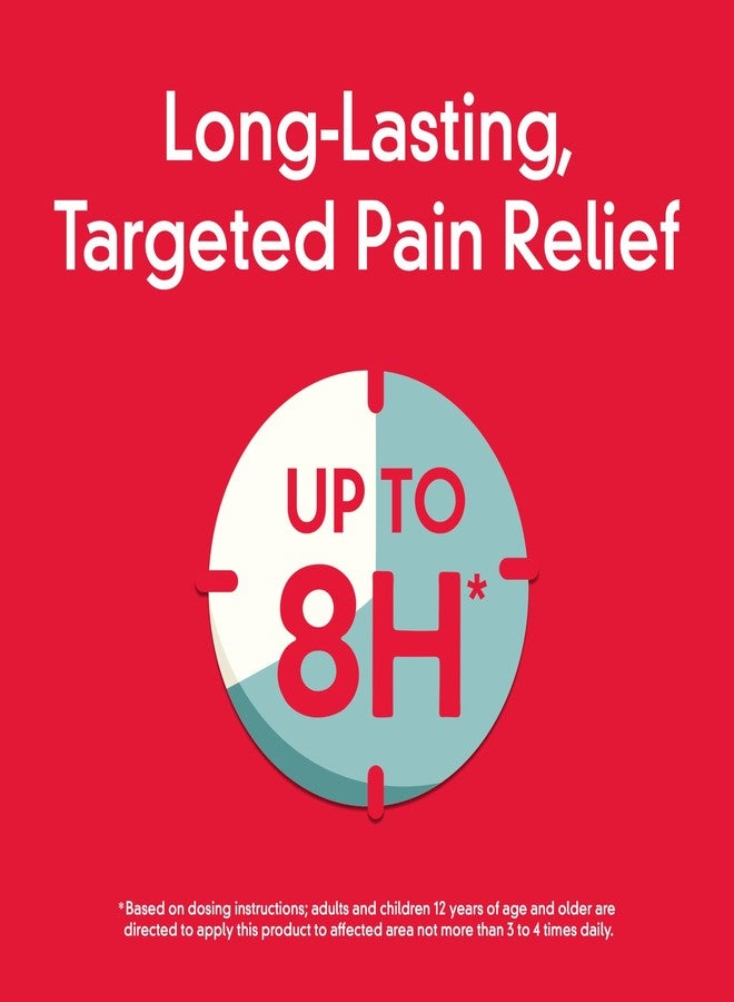 Tylenol Precise Warming Pain Relief Cream, Fast-Acting, Maximum Strength Lidocaine, 4 oz - Image 4