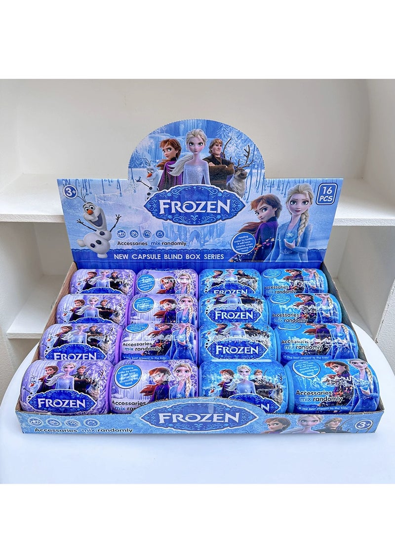 Frozen Elsa 1 piece surprise backpack accessories keychain hanging rope doll toy 