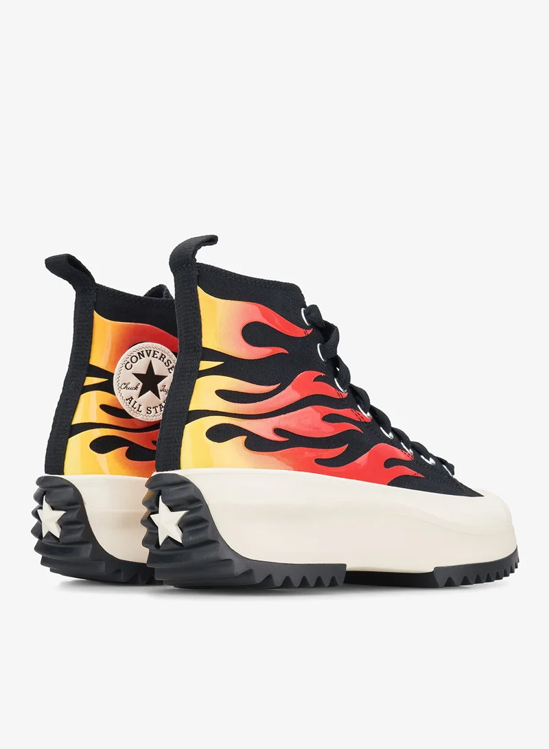 CONVERSE Black Run Star Hike Platform Unisex Shoes for Women | Best Price UAE