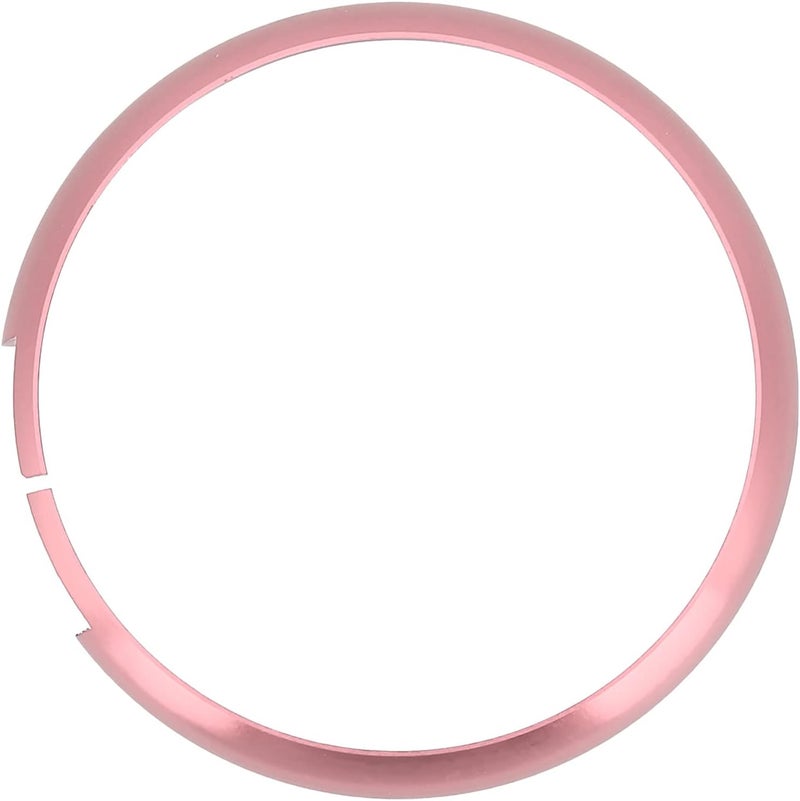 GLOGLOW Nan Aluminum Alloy Remote Key Fob Ring Trim Replacement, Lightweight Durable Bezel for MINI R55 R56 R57 R58 R59 R60 Key Fob Vehicle TechnologyGPS and Safety (Pink) - Image 4
