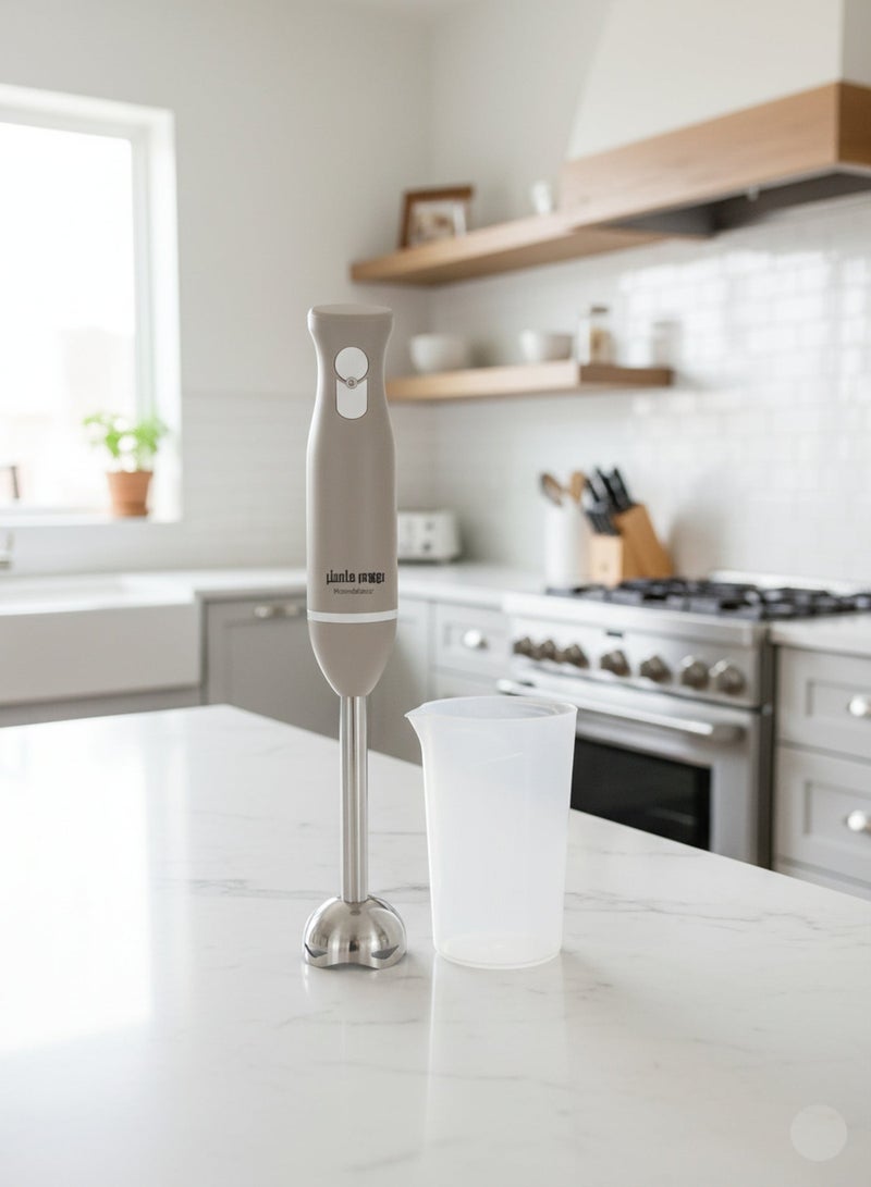 Home Master HM-273 Electric Hand Blender – Two Speed Settings for Mixing Control, Strong Stainless Steel Blade, with Measuring Cup for Easily Preparing Juices, Soups, and Sauces - Image 5
