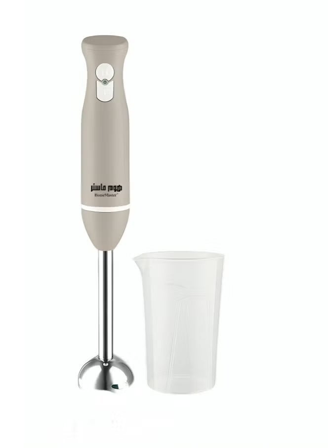 Home Master HM-273 Electric Hand Blender – Two Speed Settings for Mixing Control, Strong Stainless Steel Blade, with Measuring Cup for Easily Preparing Juices, Soups, and Sauces - Image 2