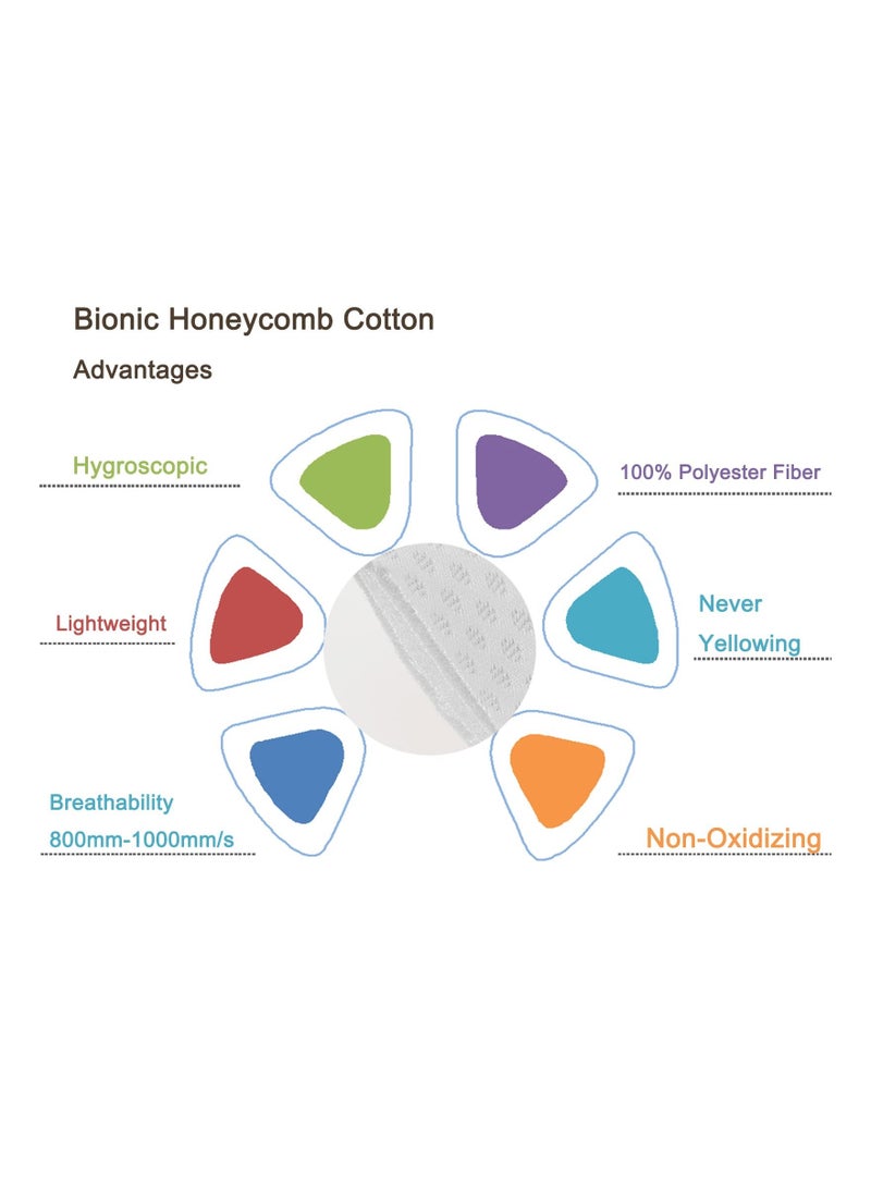 Bra Pad Insert, Sports Bra Ultra-Thin Breathable, Thin Pad Bra Replacement, Thickened Gather Sponge Bra Pad, Bikinis Top Bra Inserts, Washable Bra Cups Inserts (Thickness: 0.5cm, Diameter: 12cm) - Image 3
