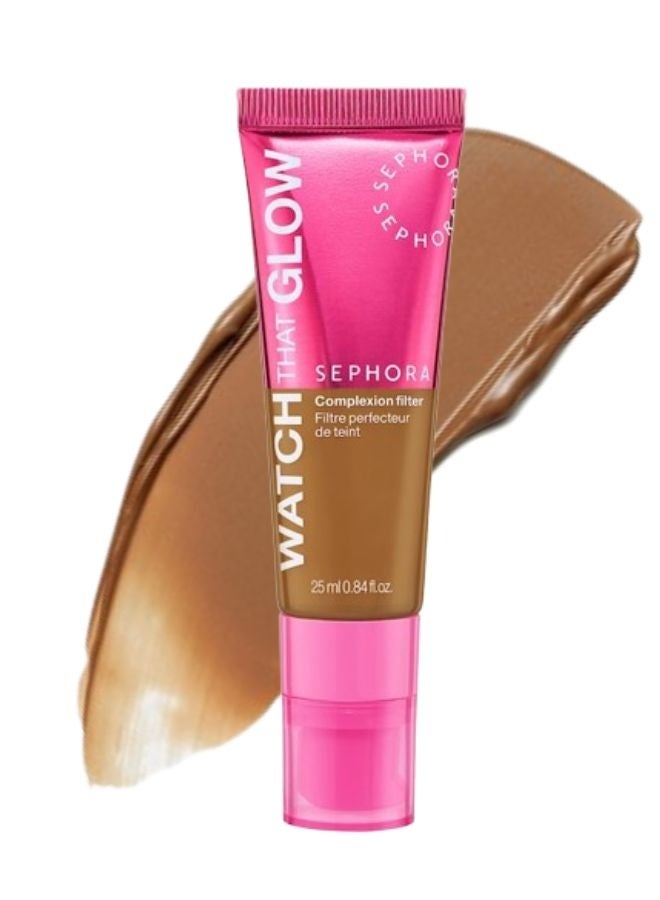 SEPHORA COLLECTION Watch That Glow Glow-Boosting Complexion Filter –  Tan 7 - Tan w/ Neutral Olive Undertones, Radiant Finish, 0.84 oz/25 mL - Image 1