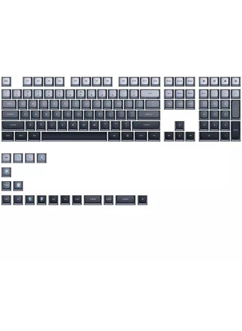 SKYLOONG - GK7 PBT Translucent Keycaps Compatible with 60%/65%/75%/80%/96%/100% Keyboard Layout (Twilight) - Image 1