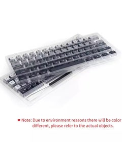 SKYLOONG GK7 PBT Translucent Keycaps Compatible with 60%/65%/75%/80%/96%/100% Keyboard Layout (Twilight)  - Image 3