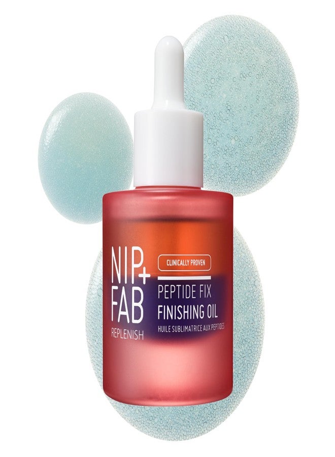 Nip+Fab Peptide Fix Finishing Oil 2%, 1.01 fl oz, Perfect Finish for All Skincare Routines, Support the Skin Barrier, Brighter Smoother Skin Lightweight Bi-Phase Anti-Wrinkle Formula - Image 1