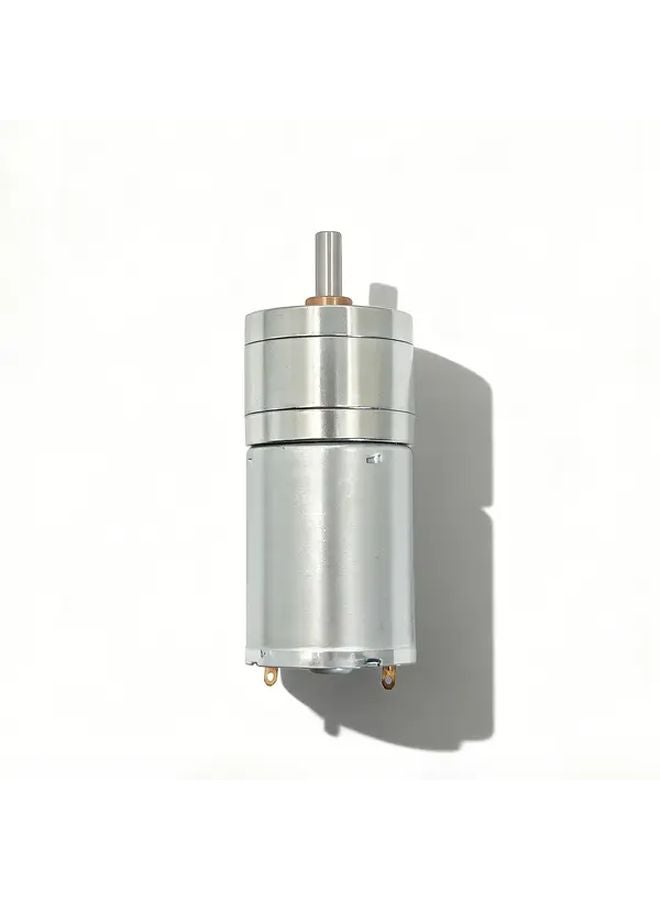 12V DC Motor High Torque Adjustable Speed 12 1360 RPM Heavy Duty For Robotics - Image 1
