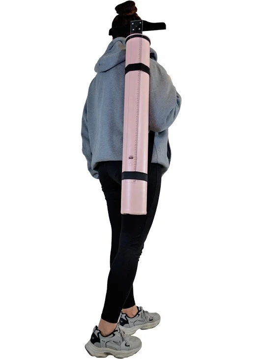 Yuga Faux Leather Project Tube 10.5 cm Pink