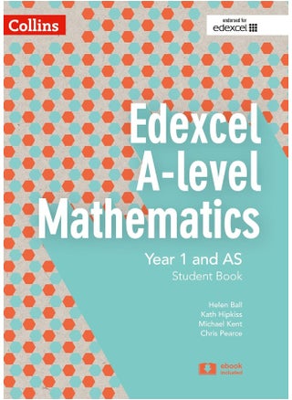 Collins Edexcel A-Level Mathematics - Edexcel A-Level Mathematics Student Book Year 1 and as - pzsku/Z45481BE1C856513F4073Z/45/1749822552/3e4bd24e-77dc-440d-ad2e-8ad7f0691127