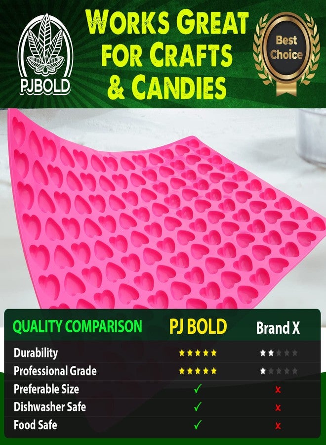 PJ Bold Heart Silicone Mold - Image 5