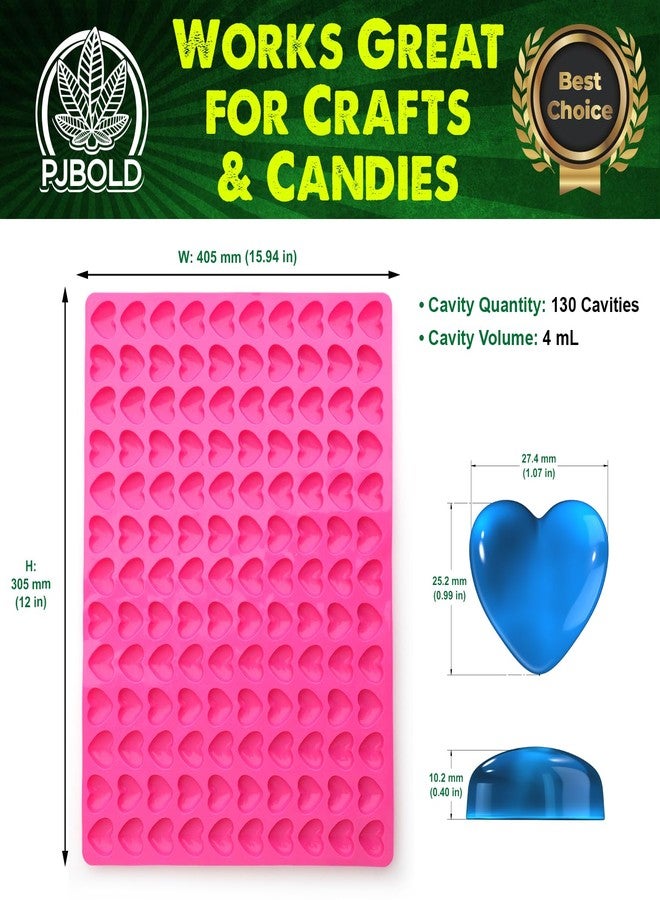 PJ Bold Heart Silicone Mold - Image 2