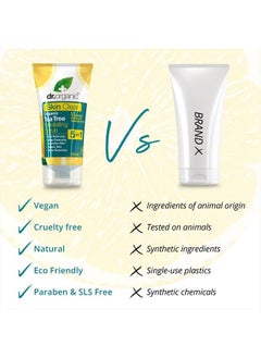 dr.organic Dr Organic SkinClear Exfoliating Face Scrub 150ml  - Image 3