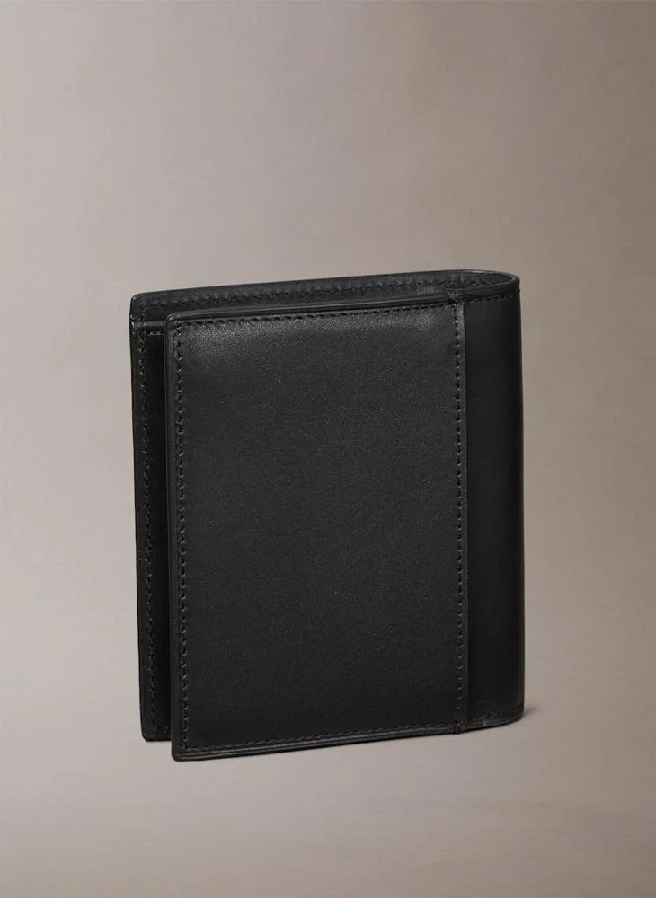 CALVIN KLEIN PLAQUE Bifold wallet