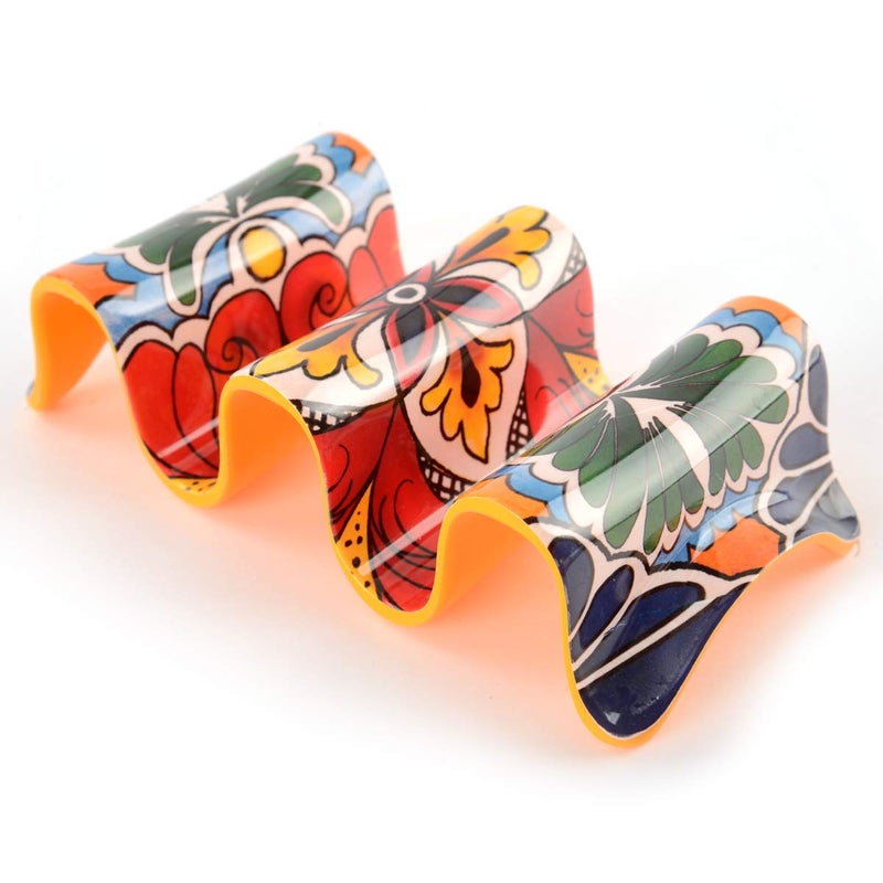 Prepara Multiple Taco Holder Yellow Holds 3 Tacos