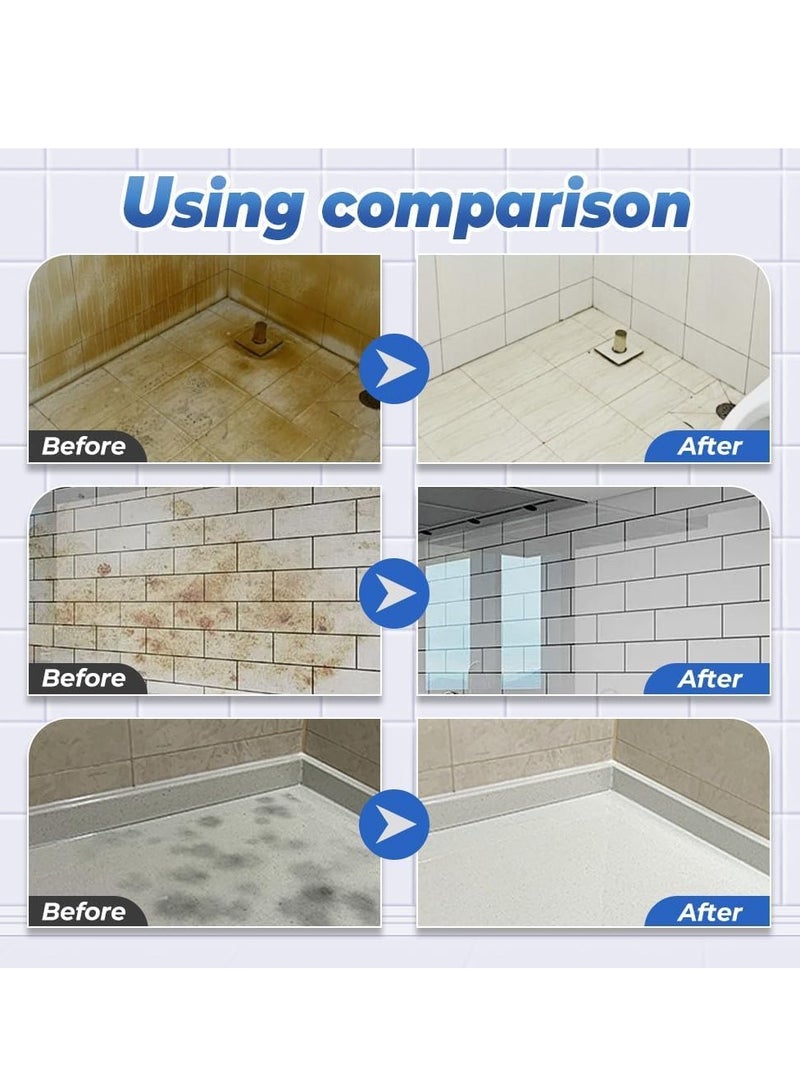 Jakehoe Wall Cleaner, 100ml All Purpose Highly Effective Wall Cleaner Spray, Easy to Use Household Wall Stain Cleaner, Wall Decontamination Paste for Toilet, Bathroom, Ceiling, Baseboard - Image 4