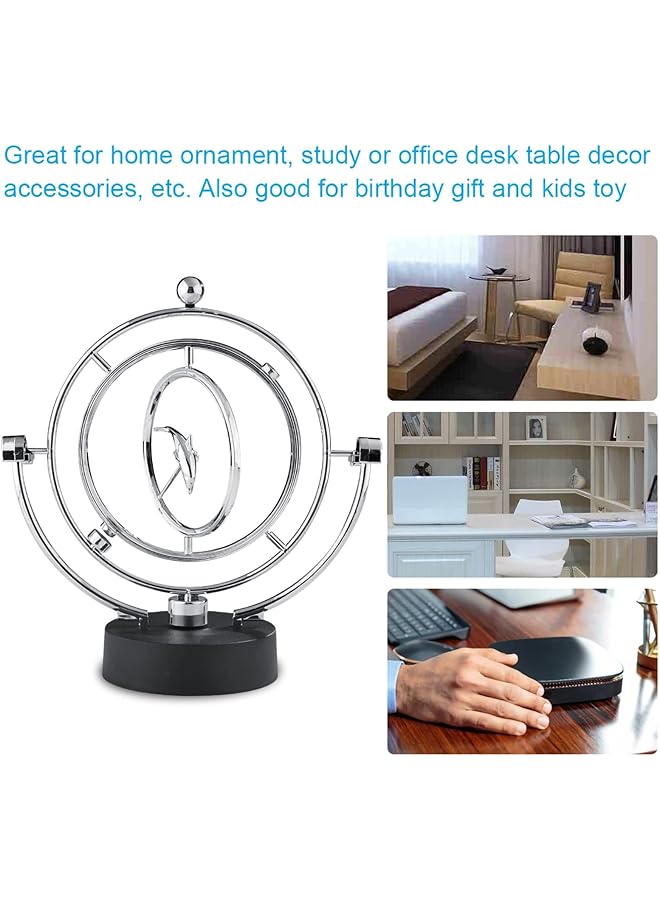 إيروريكس مجموعة كواكب النظام الشمسي، فن حركي، كويكب، حركة دائمة إلكترونية، كرات توازن، زينة مكتب، ديكور منزلي، هدية - Image 4